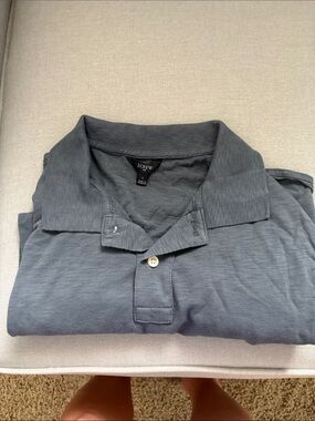 J. Crew Men’s Charcoal Blue Polo Shirt